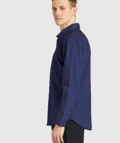 Khujo WAITE - Camicia - Dunkelblau, Uomo 14 Khujo WAITE - Camicia - Dunkelblau, Uomo -Offerte khujo Negozio 1a3217121c18462a8783233333952576
