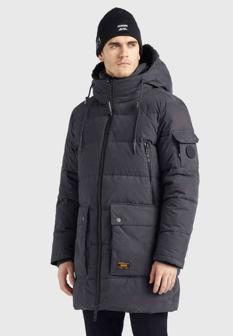 Khujo RIDLEY2 - Cappotto Invernale - Dunkelgrau, Uomo 8 Khujo RIDLEY2 - Cappotto Invernale - Dunkelgrau, Uomo - immagine 6