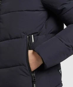 Khujo ISIDORA - Cappotto Invernale - Dunkelblau, Donna -Offerte khujo Negozio 1b729f8235e74aacb89ecd00a6f54404