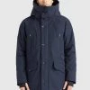Khujo LUTHER - Cappotto Invernale - Dunkelblau, Uomo -Offerte khujo Negozio 1b9b96e32ab94a9f8017204ded2b45d0