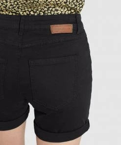 Khujo RIVEN - Shorts Di Jeans - Schwarz, Donna -Offerte khujo Negozio 1baaa8199ba248559af51986f11ed973