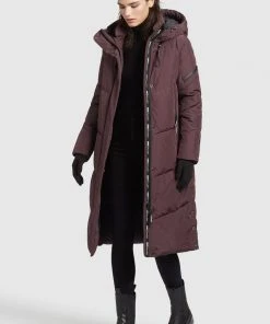 Khujo SONJE3 - Cappotto Invernale - Weinrot, Donna -Offerte khujo Negozio 1cc86ec6bb1a4f1f99dbccaec527953d