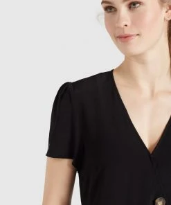 Khujo PORGY - Vestito Estivo - Schwarz, Donna -Offerte khujo Negozio 1ce3088e86ef4461bbc5c4968e429f02