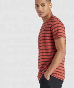 Khujo SAER - T-shirt Con Stampa - Orange, Uomo -Offerte khujo Negozio 1d7b22269dea46b792ef3fb01815164b