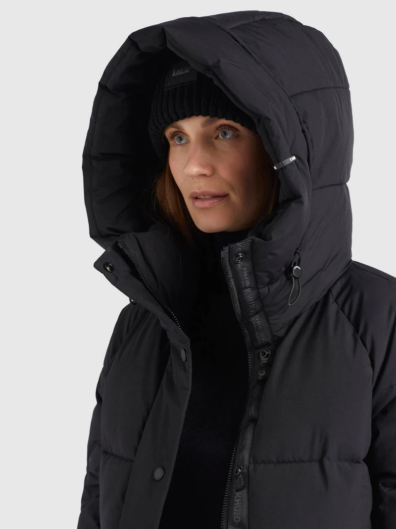 Khujo DORASI - Cappotto Invernale - Schwarz, Donna 7 Khujo DORASI - Cappotto Invernale - Schwarz, Donna - immagine 5