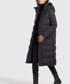 Khujo CORINNA MATT - Cappotto Invernale - Schwarz, Donna -Offerte khujo Negozio 21431fd8637b47a1b1a8d1d1834a49d1