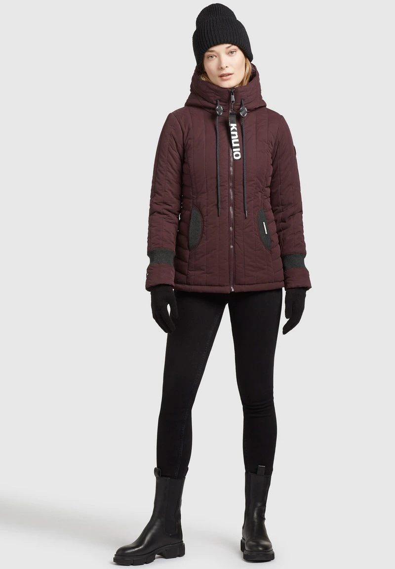 Khujo TWEETY PRIME5 PEACHED - Giacca Da Mezza Stagione - Weinrot, Donna 4 Khujo TWEETY PRIME5 PEACHED - Giacca Da Mezza Stagione - Weinrot, Donna - immagine 2