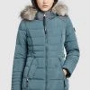Khujo AMARAY2 - Cappotto Invernale - Blaugrau, Donna