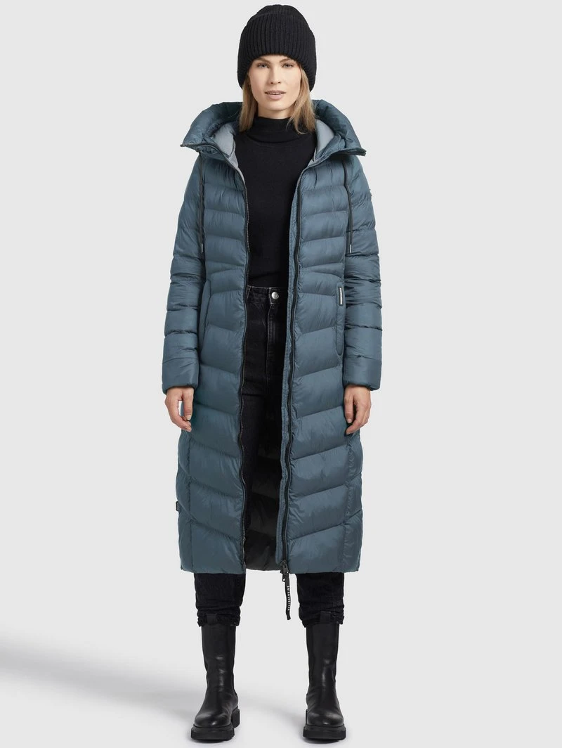 Khujo INGRAM SHINE - Cappotto Invernale - Blaugrau, Donna 4 Khujo INGRAM SHINE - Cappotto Invernale - Blaugrau, Donna - immagine 2