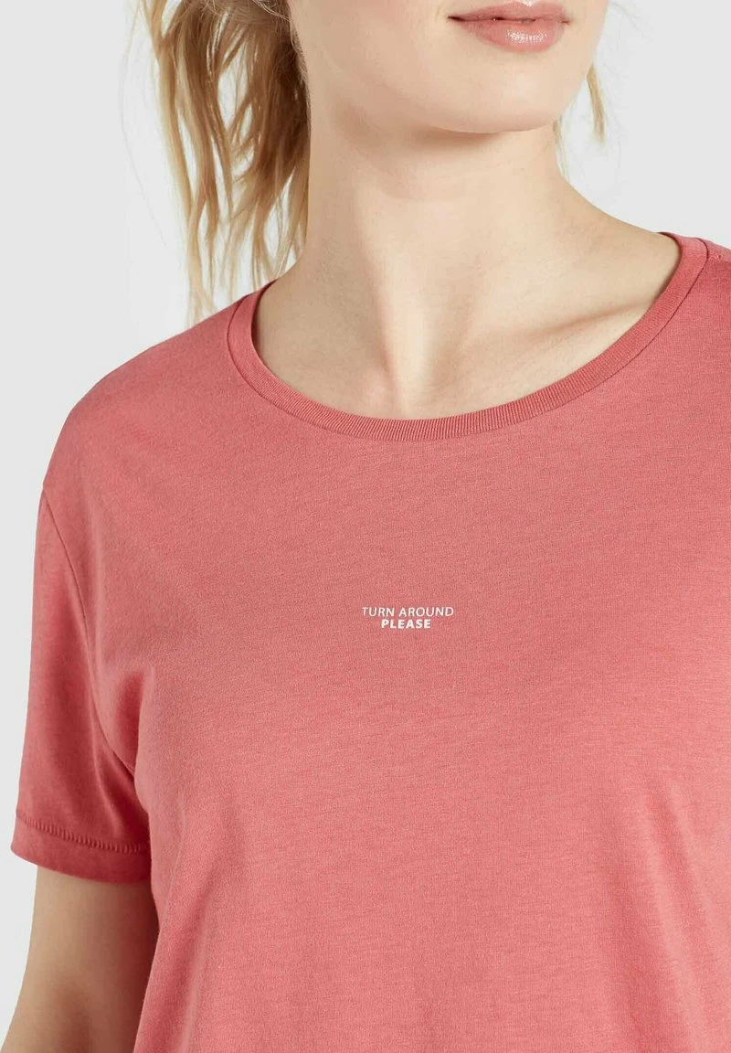 Khujo BANANI THANK YOU - T-shirt Con Stampa - Rosa, Donna 6 Khujo BANANI THANK YOU - T-shirt Con Stampa - Rosa, Donna - immagine 4