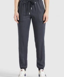 Khujo MARIZA - Pantaloni Sportivi - Grau Gewaschen, Donna