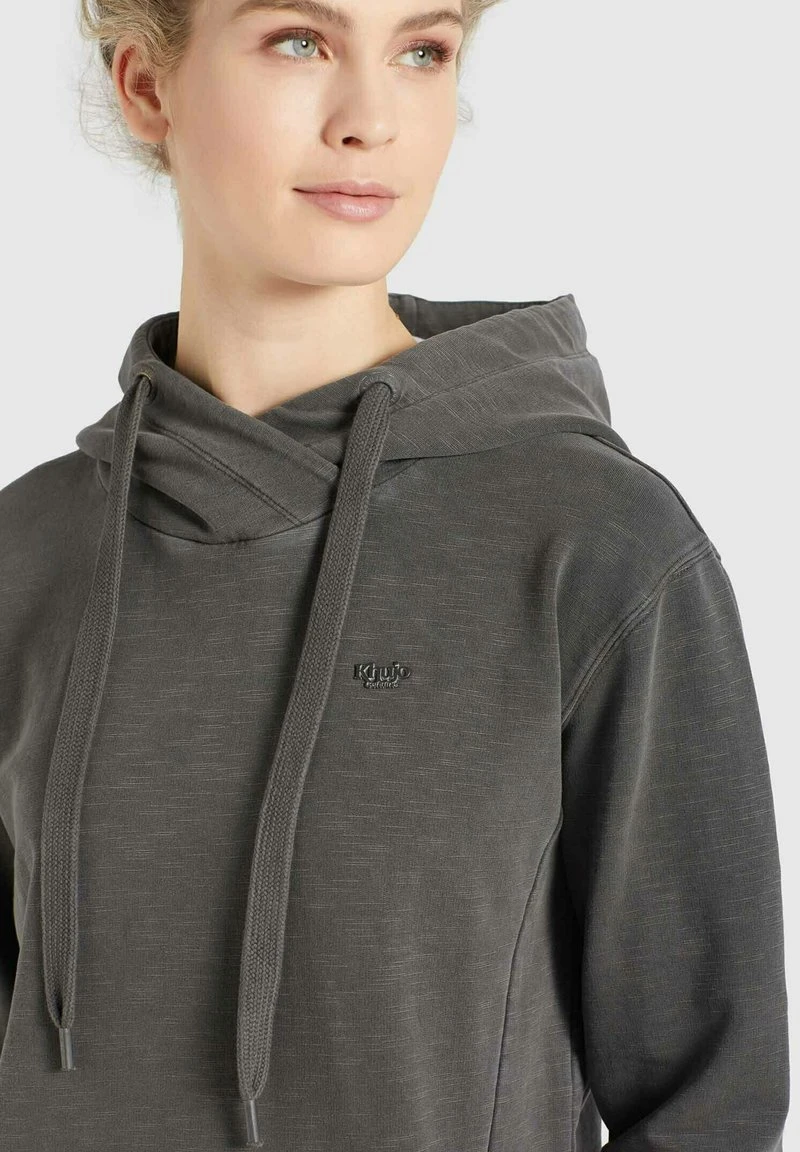 Khujo HALOUMA - Vestito Estivo - Grau Gewaschen, Donna 6 Khujo HALOUMA - Vestito Estivo - Grau Gewaschen, Donna - immagine 4