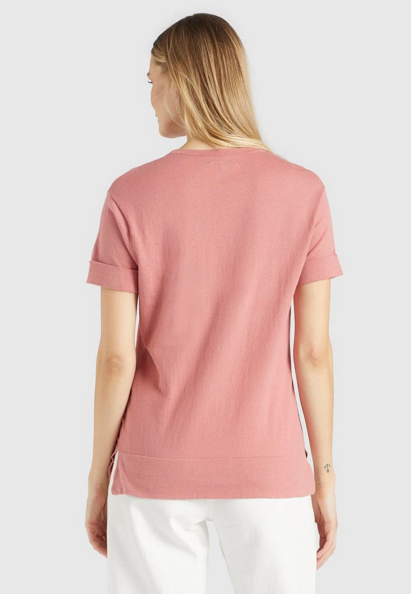 Khujo ALLMUT - T-shirt Basic - Pink, Donna 5 Khujo ALLMUT - T-shirt Basic - Pink, Donna - immagine 3