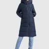 Khujo JILIAS - Cappotto Invernale - Dunkelblau, Donna 1 Khujo JILIAS - Cappotto Invernale - Dunkelblau, Donna -Offerte khujo Negozio 2706b6b65fe34fbcb73df1fa52166887