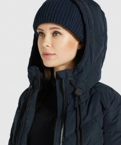 Khujo EIJA2 - Giacca Invernale - Dunkelblau, Donna -Offerte khujo Negozio 2752265e14254ab8a29e85a74f2d2615