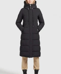 Khujo LIZZ - Cappotto Invernale - Schwarz, Donna
