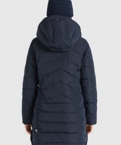 Khujo DELINAS2 - Cappotto Invernale - Dunkelblau, Donna -Offerte khujo Negozio 28c9e96e39e34235ad805a2618ec3d83