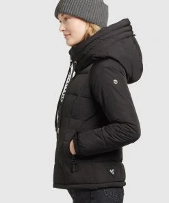 Khujo LILENA - Giacca Invernale - Schwarz, Donna 16 Khujo LILENA - Giacca Invernale - Schwarz, Donna -Offerte khujo Negozio 2989a6ab90df42c1b3fa0dc68f765f16