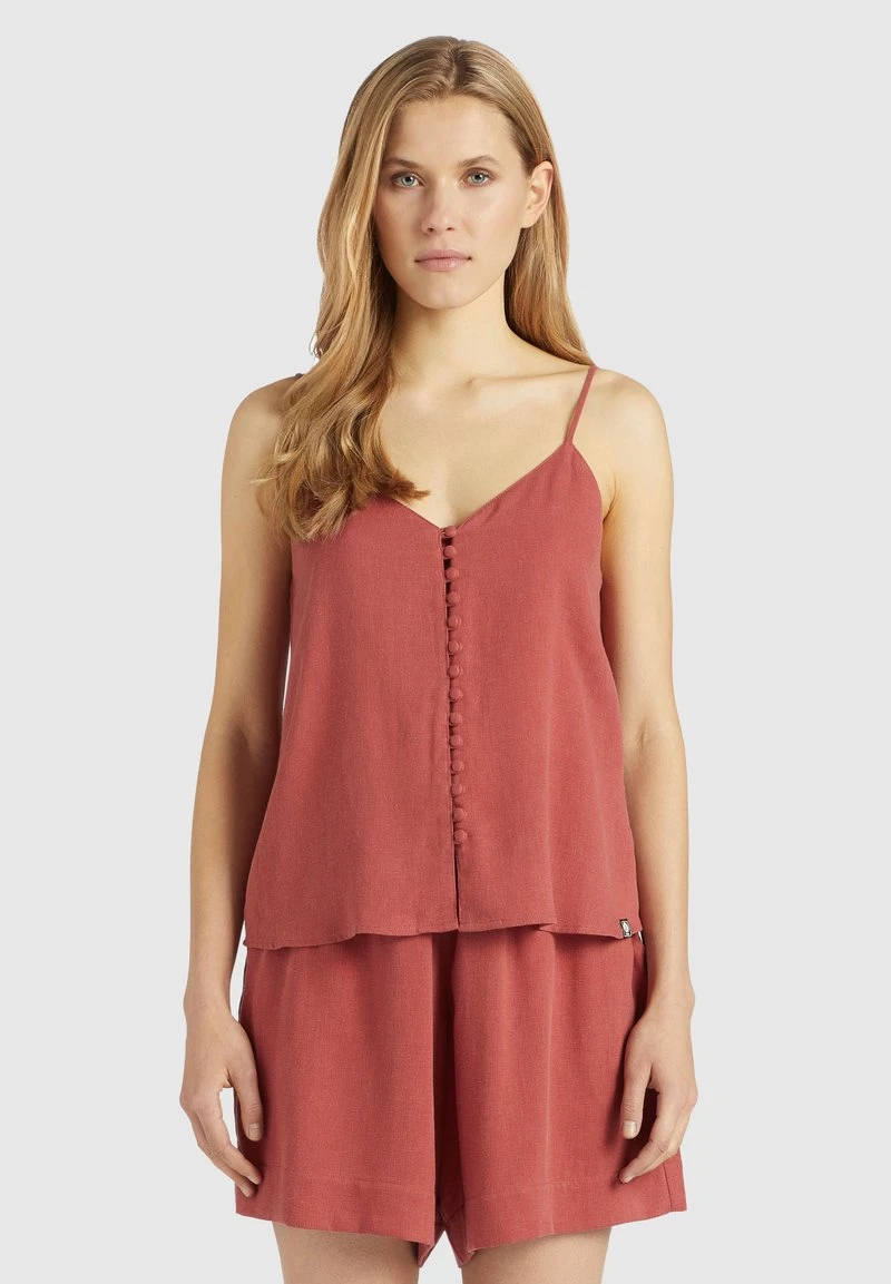 Khujo HANNI - Top - Red, Donna 10 Khujo HANNI - Top - Red, Donna - immagine 8