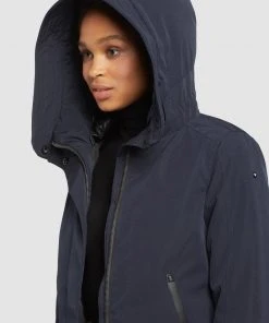 Khujo VIONA2 - Cappotto Invernale - Dunkelblau, Donna -Offerte khujo Negozio 2a81409c4e474eed949463e2d427dadc