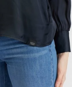 Khujo ASNAT - Camicetta - Dark Blue, Donna -Offerte khujo Negozio 2c82ded9eb164de583ff7af30180d77a