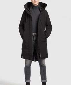 Khujo CHARLYN2 - Cappotto Invernale - Schwarz, Donna -Offerte khujo Negozio 2ca68b5cea5e4db68ce98c437da95943