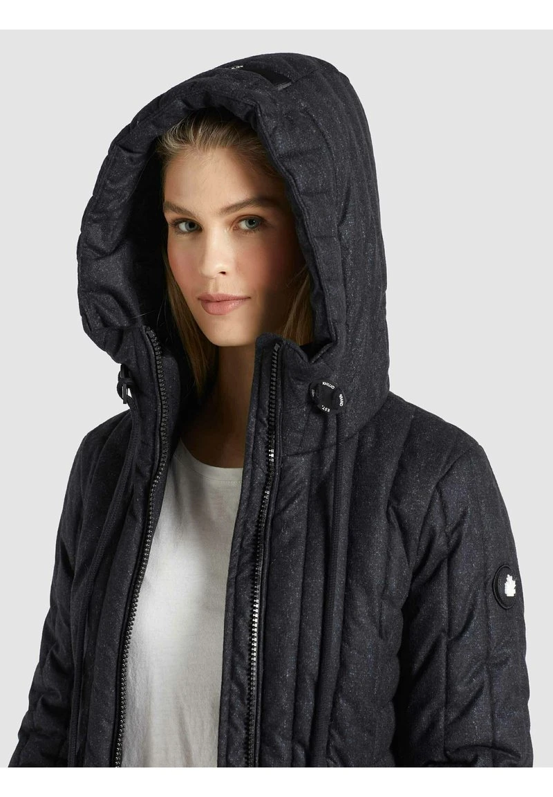 Khujo JERRY PRIME5 SALTNPEPPER - Cappotto Invernale - Schwarz-weiß Aop, Donna 8 Khujo JERRY PRIME5 SALTNPEPPER - Cappotto Invernale - Schwarz-weiß Aop, Donna - immagine 6