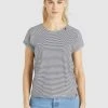 Khujo BABSI - T-shirt Con Stampa - Schwarz Weiß Gestreift, Donna -Offerte khujo Negozio 2d92aa43b20c4c29bf39f9978566a51a