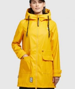 Khujo VEGA - Parka - Gelb, Donna