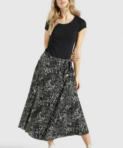 Khujo HEPKE - Gonna A Campana - Schwarz-weiß Gemustert, Donna -Offerte khujo Negozio 2fbe5de673c342b0afce95b64e0400fc