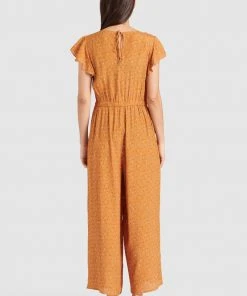 Khujo KAMEA - Tuta Jumpsuit - Ochre, Donna -Offerte khujo Negozio 310d01e0f6e24293b0a4ac132073ba1a