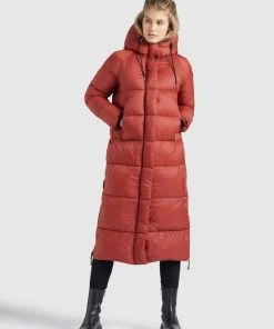 Khujo IZZY - Cappotto Invernale - Blassrot, Donna
