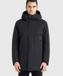 Khujo RACE - Cappotto Invernale - Schwarz, Uomo