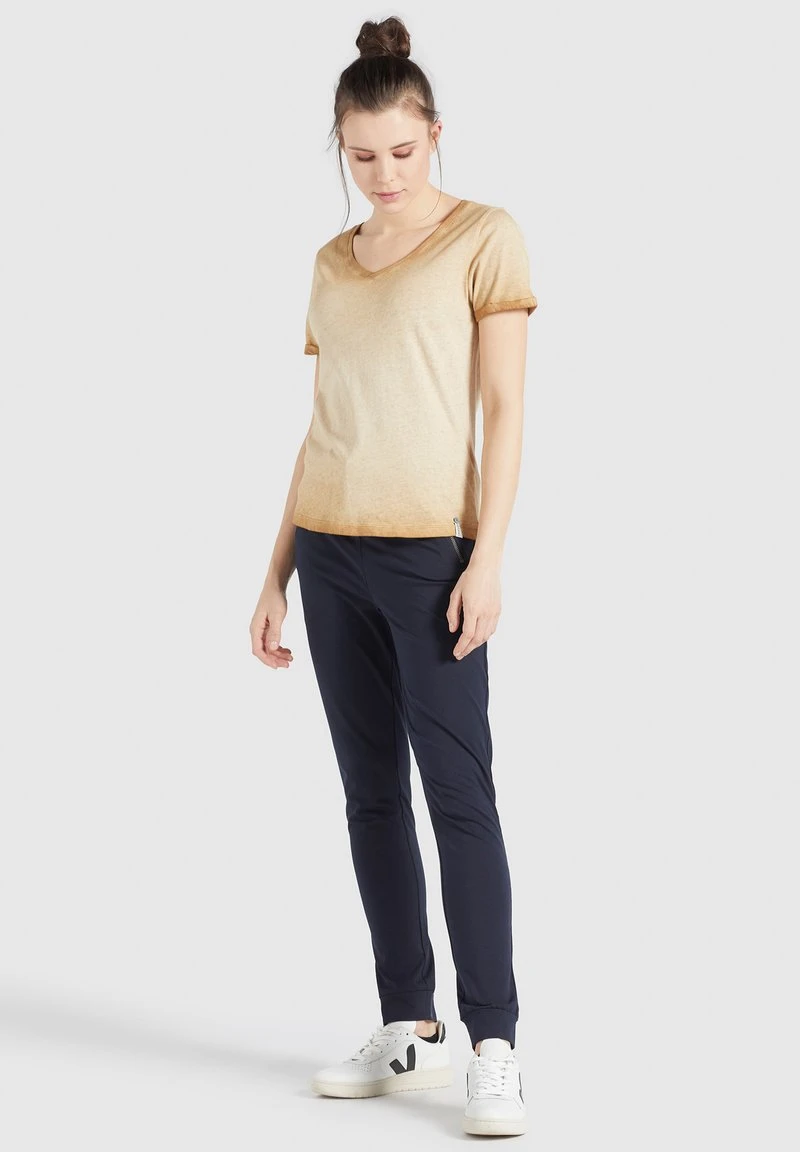 Khujo BARU - T-shirt Basic - Sand, Donna 9 Khujo BARU - T-shirt Basic - Sand, Donna - immagine 7