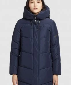Khujo JORDIS - Cappotto Invernale - Dunkelblau, Donna