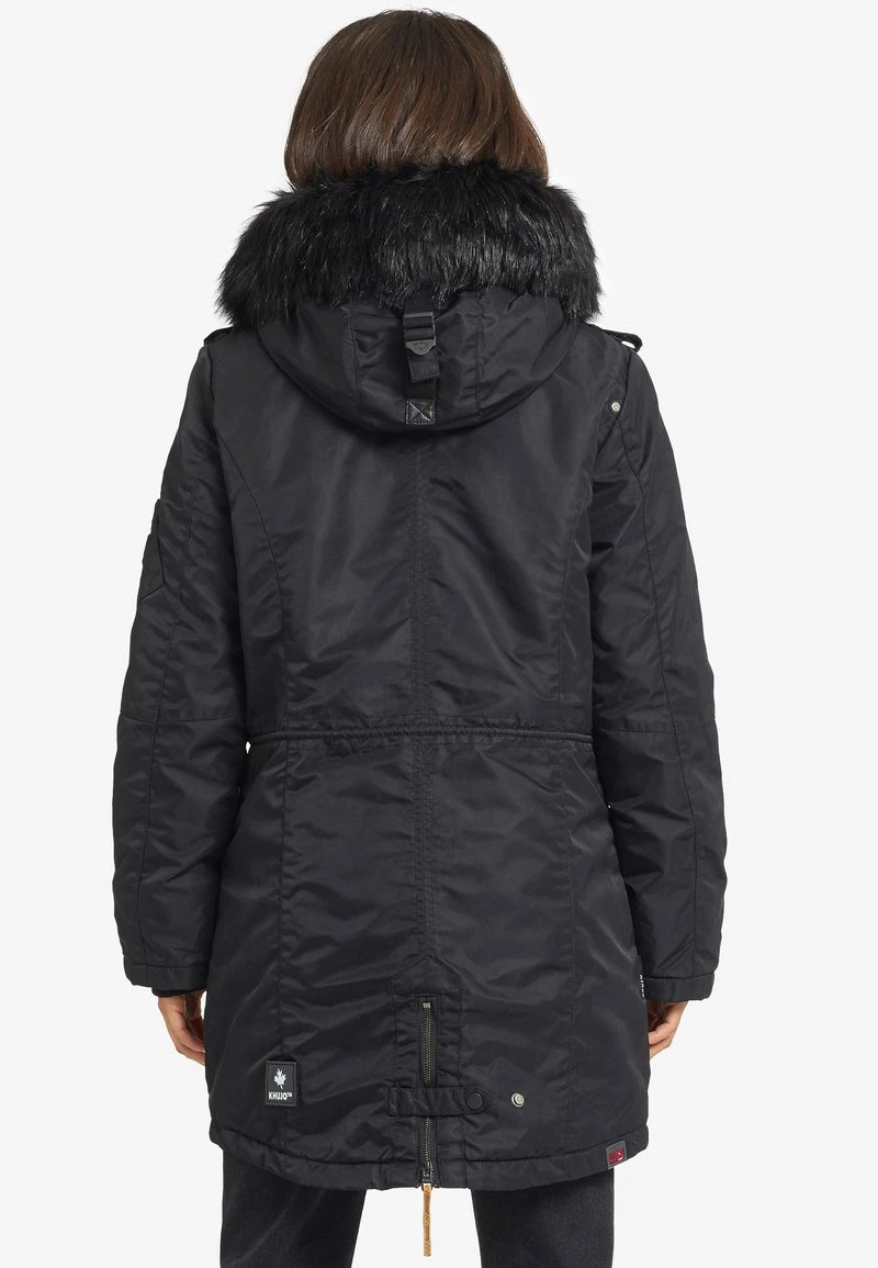 Khujo LORENE - Cappotto Invernale - Black, Donna 5 Khujo LORENE - Cappotto Invernale - Black, Donna - immagine 3