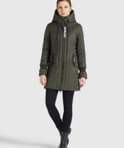 Khujo JERRY PRIME5 STRUCTURED - Cappotto Invernale - Dunkeloliv, Donna 11 Khujo JERRY PRIME5 STRUCTURED - Cappotto Invernale - Dunkeloliv, Donna -Offerte khujo Negozio 33fd9979ed774c4aa2f284cea0fc38ec