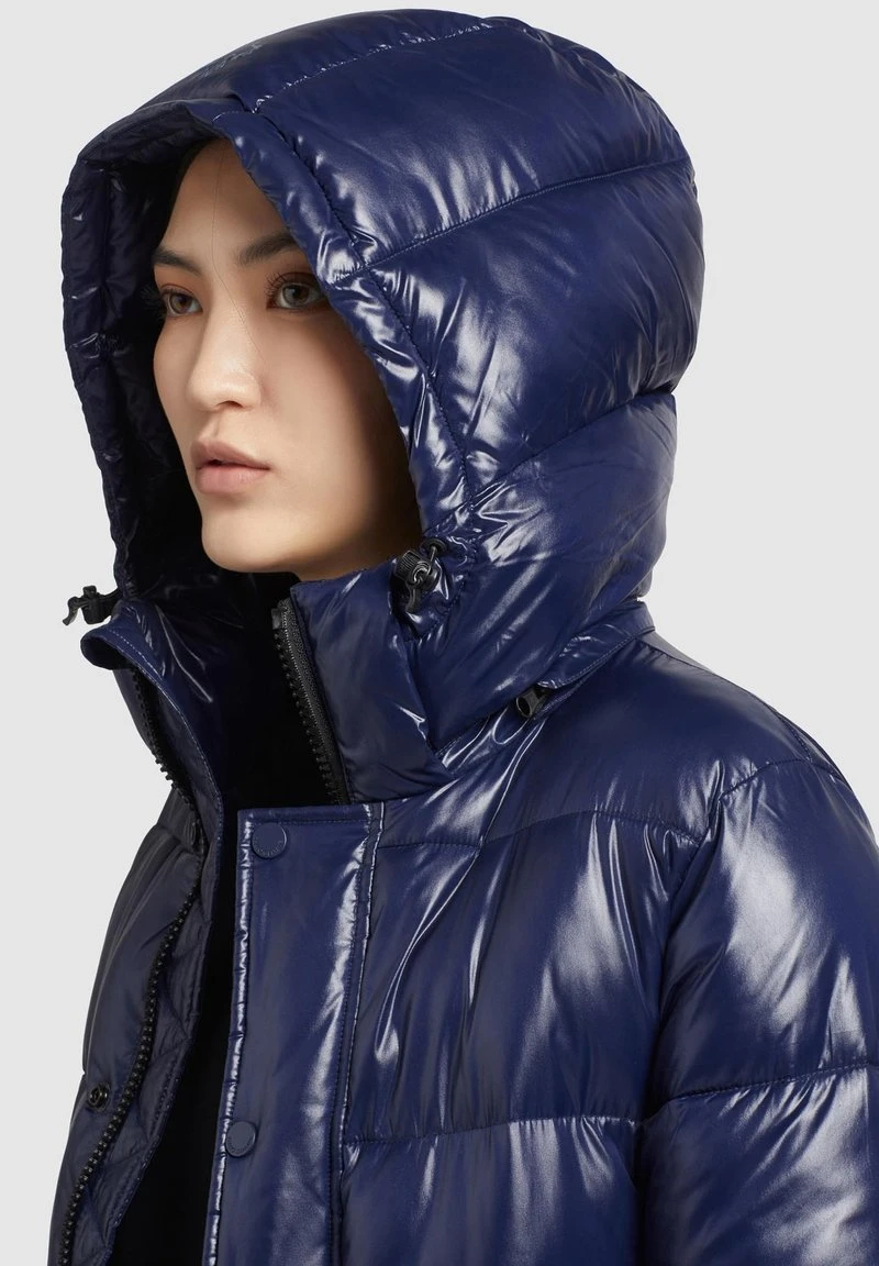 Khujo CORINNA SHINY - Cappotto Invernale - Dunkelblau Glänzend, Donna 8 Khujo CORINNA SHINY - Cappotto Invernale - Dunkelblau Glänzend, Donna - immagine 6