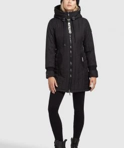 Khujo JERRY PRIME5 STRUCTURED - Cappotto Invernale - Schwarz, Donna -Offerte khujo Negozio 35c64e76b9d94b8ea5019c4b01f96b93