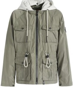 Khujo FAMKE - Giacca Da Mezza Stagione - Hellkhaki, Donna -Offerte khujo Negozio 36074bf5394747d39e89e90ecfde768e