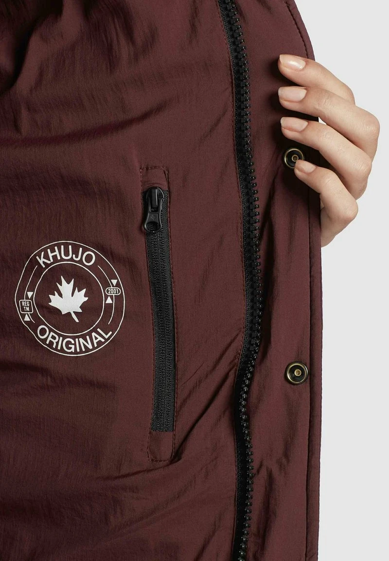 Khujo WENCKE MATT - Cappotto Invernale - Weinrot, Donna 10 Khujo WENCKE MATT - Cappotto Invernale - Weinrot, Donna - immagine 8