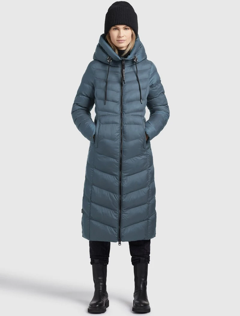 Khujo INGRAM SHINE - Cappotto Invernale - Blaugrau, Donna 3 Khujo INGRAM SHINE - Cappotto Invernale - Blaugrau, Donna