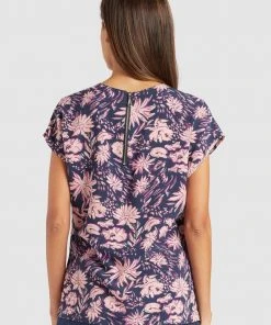 Khujo SAWYER - Camicetta - Xc2 Blossom Sketch Floral Aop, Donna -Offerte khujo Negozio 381c759e4a464ec9b79b44135100ebae
