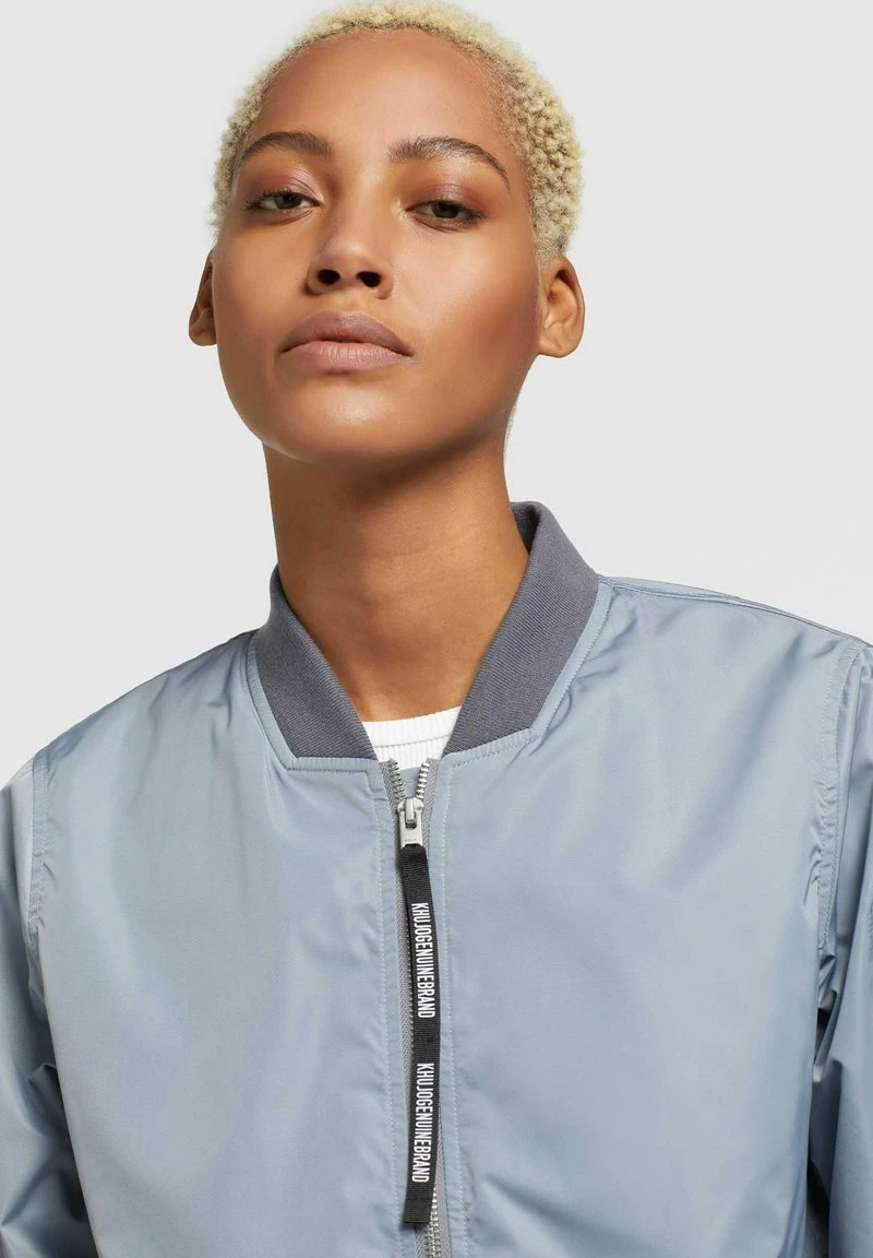 Khujo STENCE - Giubbotto Bomber - Blaugrau Hell, Donna 7 Khujo STENCE - Giubbotto Bomber - Blaugrau Hell, Donna - immagine 5