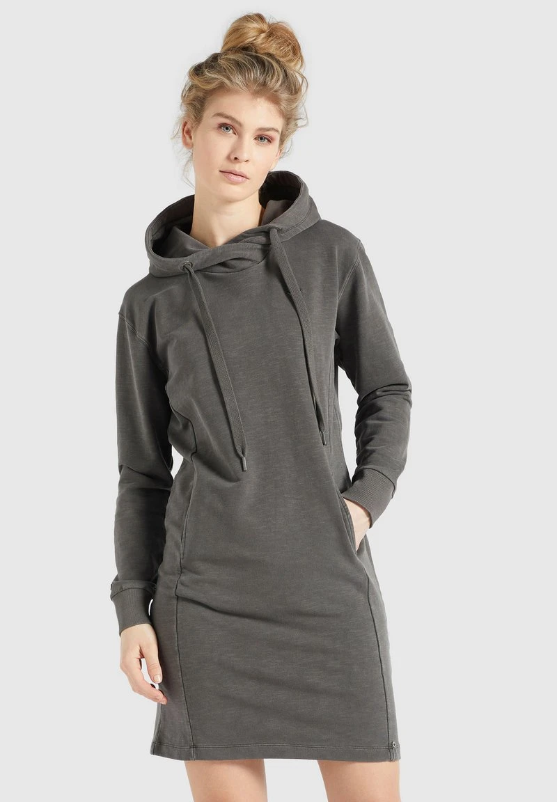 Khujo HALOUMA - Vestito Estivo - Grau Gewaschen, Donna 3 Khujo HALOUMA - Vestito Estivo - Grau Gewaschen, Donna