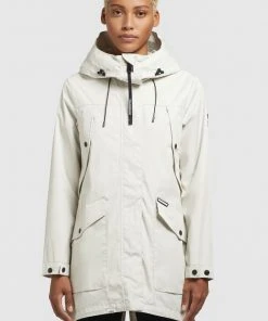 Khujo AIRA2 - Parka - Hellgrau, Donna