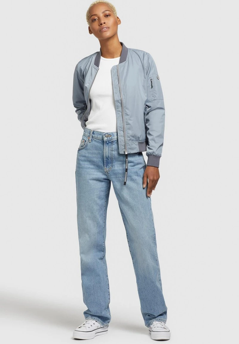 Khujo STENCE - Giubbotto Bomber - Blaugrau Hell, Donna 4 Khujo STENCE - Giubbotto Bomber - Blaugrau Hell, Donna - immagine 2