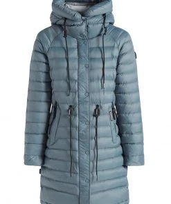 Khujo MANTEL NIANA SHINE - Cappotto Invernale - Blaugrau, Donna 15 Khujo MANTEL NIANA SHINE - Cappotto Invernale - Blaugrau, Donna -Offerte khujo Negozio 39074367f6664f3bafeeda98440c9917