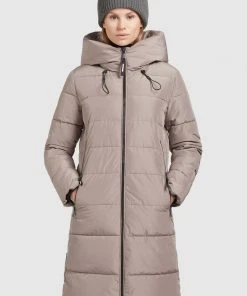 Khujo JILIAS - Cappotto Invernale - Toffee, Donna