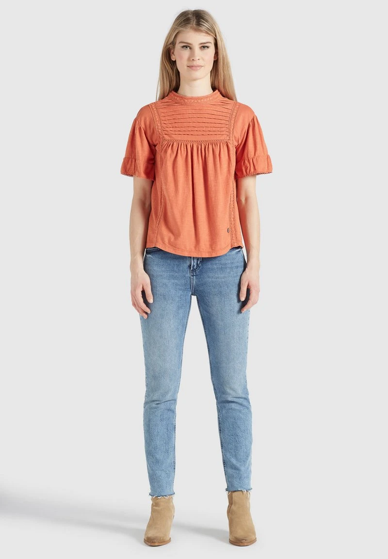 Khujo TINCA - Camicetta - Terrakotta, Donna 10 Khujo TINCA - Camicetta - Terrakotta, Donna - immagine 8